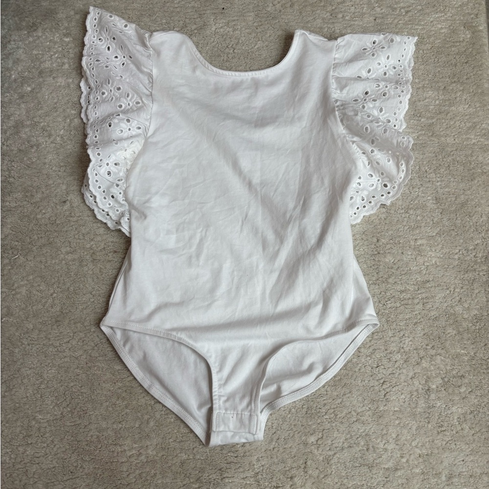 Girls never worn Zara eyelet bodysuit ! Size 10-12